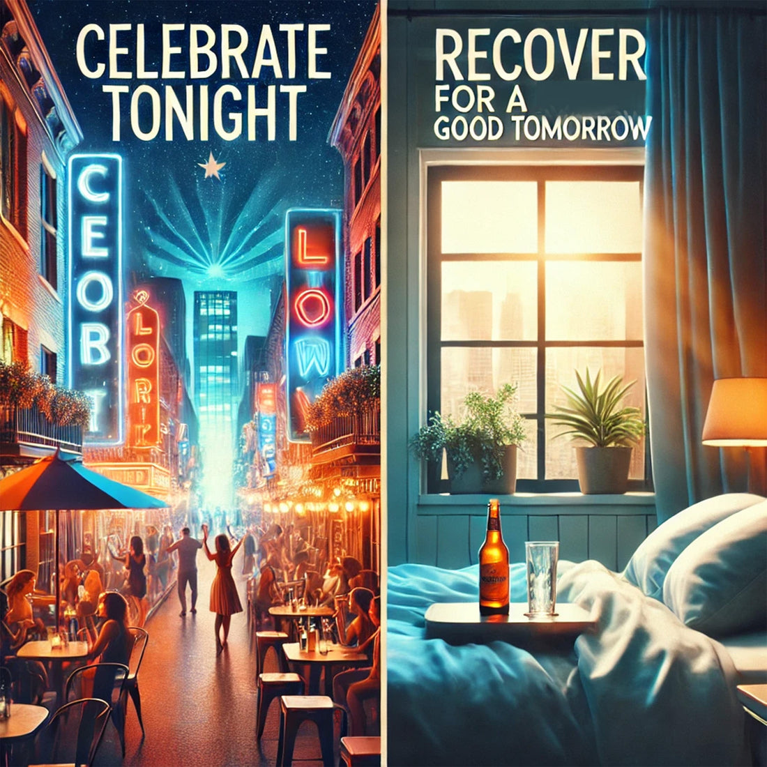 Celebrate Tonight, Recover for a Good Tomorrow