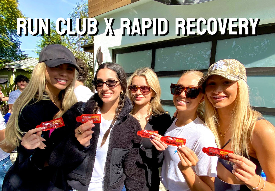 We Took Rapid Recovery to Our Local Run Club—Here’s What Happened